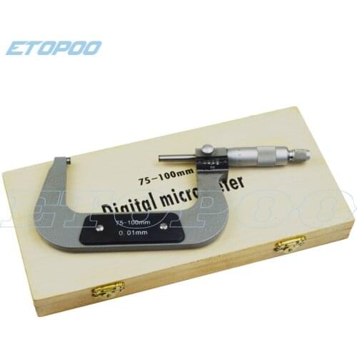 75-100MM Micrometer With Counter Read Digital