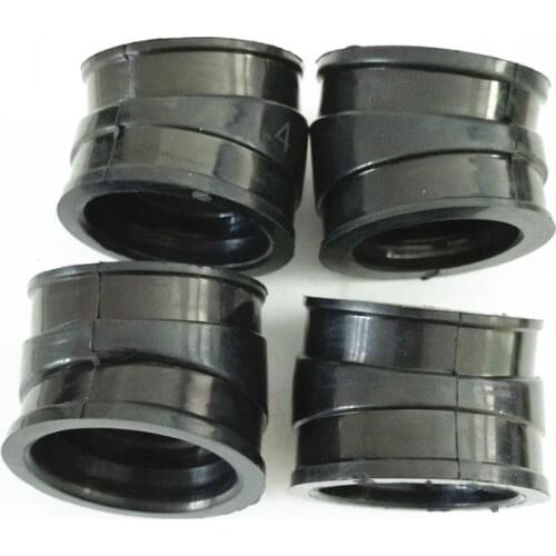 Motorcycle Bike Carburetor Rubber Adapter Inlet Intake Pipe For Honda CB750 16211-425-000 16212-425-000 16213-425-000 16214-425