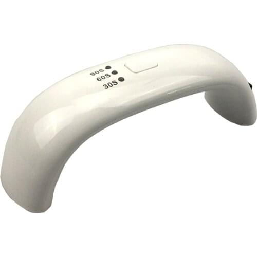 9W Portable USB Cable Nail LED Lamp 3 Timers Portable Micro UV LED Dual Light USB Charger Mini Shape Manicure Dryer 9w DIY Home