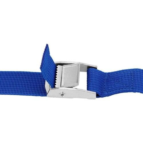 Buckle Cargo Strap Bandage Car Tension Rope Tie Down Metal Bag Lashing Strong Ratchet Rope Tensioner Buckle Tow Luggage Bel Q7Y2