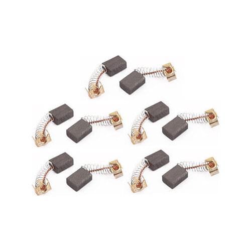 Electric Motor Carbon Brushes Power Tool Parts Replacement 5x5x16mm 10pcs