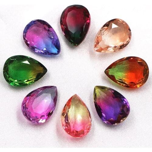 Christmas decoration glass strass Teardrop shape pointback crystal rhinestones diy nail art/Clothing accessories