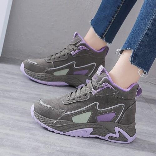 Fashion Shoes For Women Trend Rubber Breathable Woman Shoes Vulcanized Shoes Zapatillas Mujer 2021 Women Casual Shoes