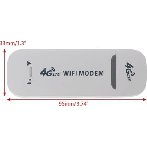 4G LTE USB Modem Network Adapter With WiFi Hotspot SIM Card 4G Wireless Router For Win XP Vista 7/10 Mac 10.4 IOS
