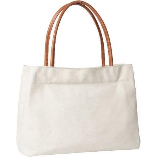 2021 New Fashion Densified Canvas Tote Bag Womens Single Shoulder Large Capacity Handbag Nature Style Casual Female Purse