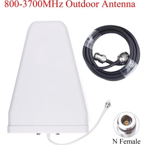 2G 3G 4G 11dBi Antenna 698-2700MHz Outdoor Antenna N Female Connector For Mobile Phone Signal Repeater Booster Amplifier