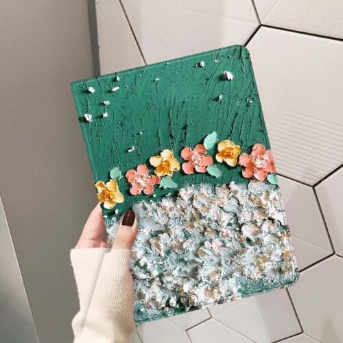 Painting Flower Case for iPad Air 4 10.2 Pro 11 2021 2020 Silicone Cover for iPad 9.7 Pro 10.5 Air 3 2 2019 7th 8th Gen Mini 345