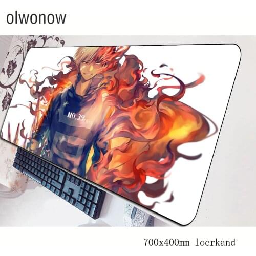 My hero academia mousepad 700x400x3mm gaming mouse pad gamer mat laptop computer desk padmouse keyboard Personality play mats