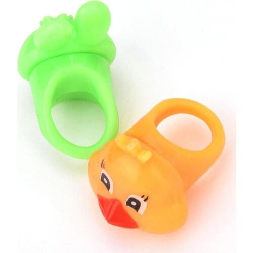 Cartoon Animal Glow in Dark LED Light Up Ring Kids Children Toy Party Supplies