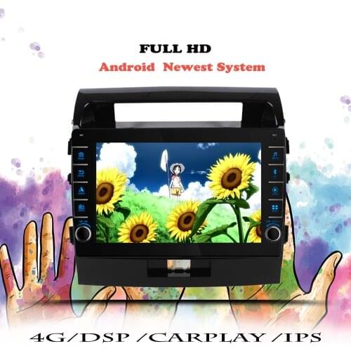Multimedia Player For Toyota Land Cruiser 11 200 2007 -2013 2014 2015 Car Radio Android 10 DVD Navigation GPS Head Unit Cassette