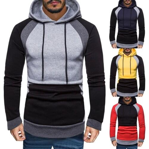 Mens Sweater Autumn And Winter Slim Color Matching Long-sleeved Rope Pullover Sweater Top To Keep Warm And Breathable Suddera