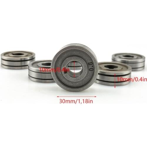 MIG/MAG Welding wire feeding roller 5KG 0.8mm 1.0mm 1.2mm 1.4mm Double Size 30x10x10mm LRS-775S SSJ-29 Wire Feeding Machine