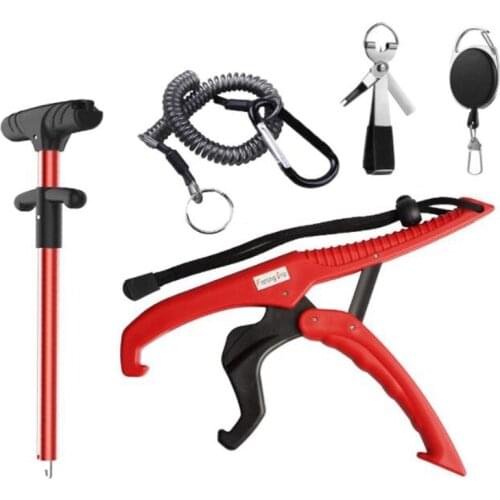 Fish Hook Remover,Floating Fish Gripper and Fishing Line Quick Knot Tying Fishing Tool,Portable Fish Hook Remover Tool
