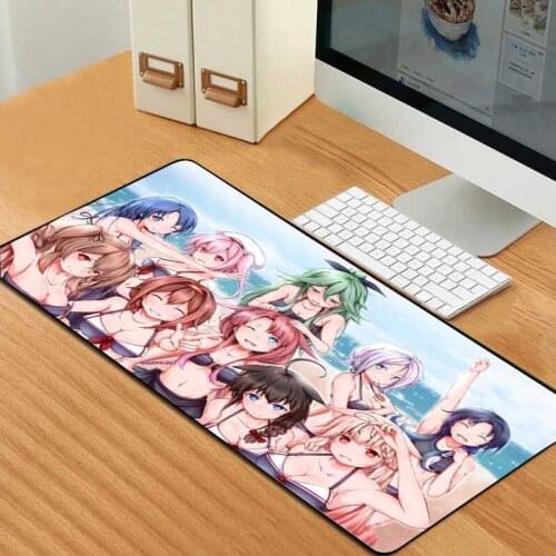 Sexy beautiful chest Anmi girl gaming mouse pad soft computer mouse pad large rubber desktop keyboard mouse pad gamermouse pad