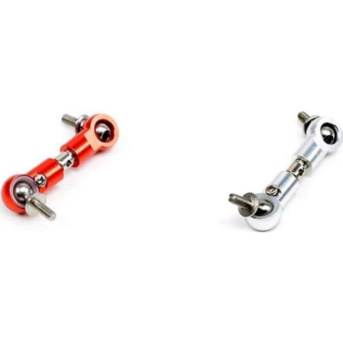 CNC Pull Rod Steering Servo Arm Fit for 1/5 HPI ROFUN ROVAN KM BAJA 5B 5T 5SC Losi 5Ive T Rc Car Parts