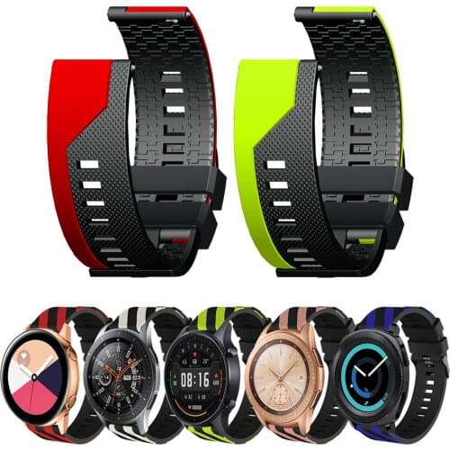 Sport Silicone Band for Samsung Galaxy Watch3 LTE 42 46 Strap Watchband for Samsung Galaxy Watch 3 41 45 Bracelet ремешок Correa
