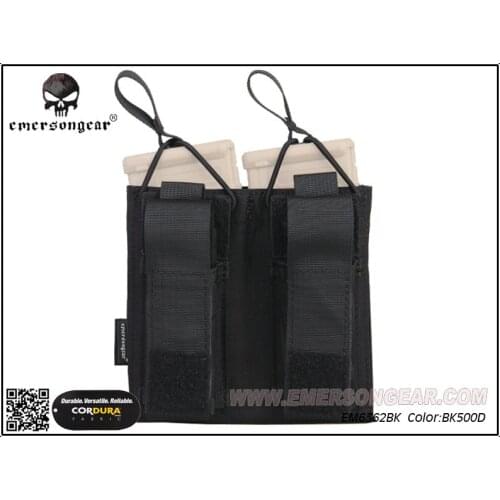 Emersongear Magazine Pouch 5.56 Pistol Double Open Top Tactical Pouch Combat Gear EM6362