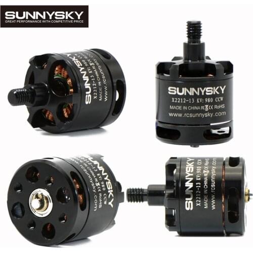 4pcs/lot 100% Original SUNNYSKY X2212 980KV/1250KV/KV1400/2450KV Brushless Motor (Short shaft )Quad-Hexa Copter Quadcopter Toys