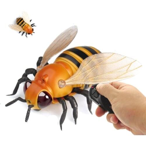 Funny Simulation Scary Insect Bee Flies Horrible Toys anti-stress Gift For Adult Children