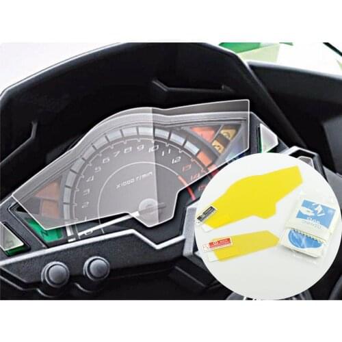 Cluster Scratch Protection Film Screen Protector for Kawasaki Ninja300 Z300 Ninja250 Z250 2013 2014 2015 2016 2017