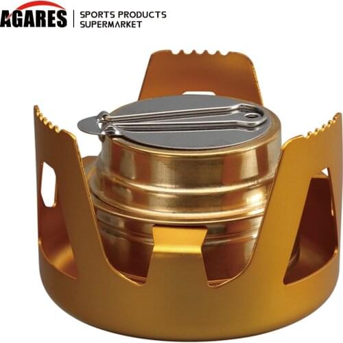 97mm*65mm Outdoor Portable Stainless Steel Mini Portable Hiking for Outdoor Camping BBQ Spirit Alcohol Stove Coffee Stove