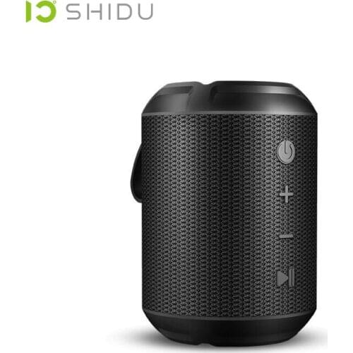 SHIDU P6 Bluetooth Speaker Portable Wireless Speaker Built-in Mic IPX5 Waterproof Outdoor Surround Loudspeaker TF Card AUX