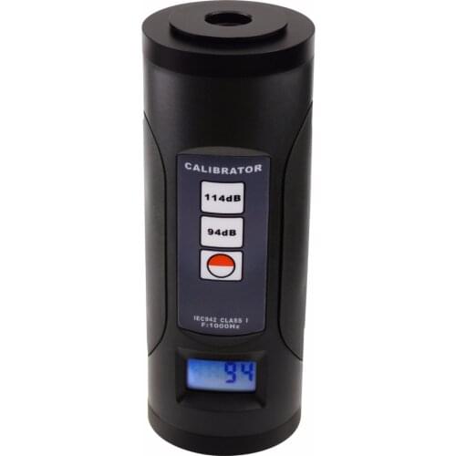 ND9B - Digital Sound Level Meter Calibrator Professional Noise Decibel Tool 94dB & 114dB for 1/2" and 1" inch Microphone