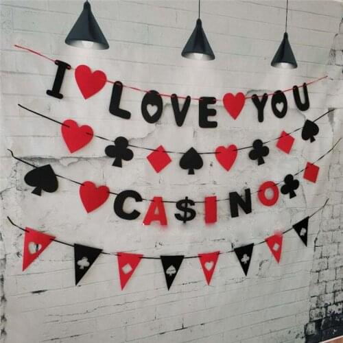 Wedding Valentines Day Decoration Banner Heart I Love You Flags Bunting Birthday Party Suppliers Banner Hanging Ornaments Decor