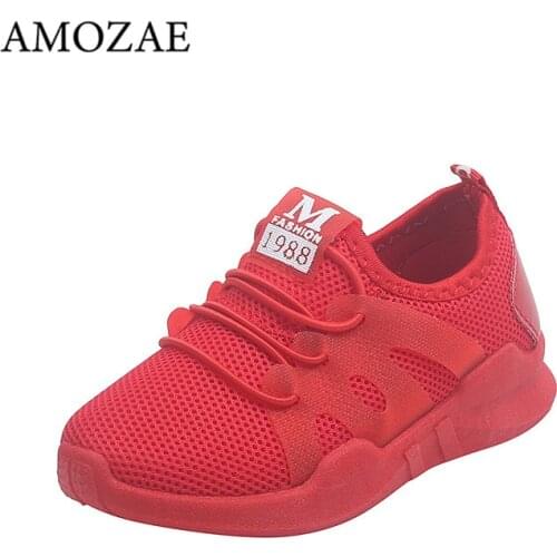 Children Breathable Sneaker the New Summer 2021 Boys Girls Shoes Leisure Childrens Running Shoes with Flat Cuhk Students