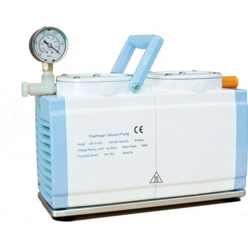 Diaphragm Vacuum Pump Oil Free Dual Head 30 L/min GM-0.50B Antiseptic te