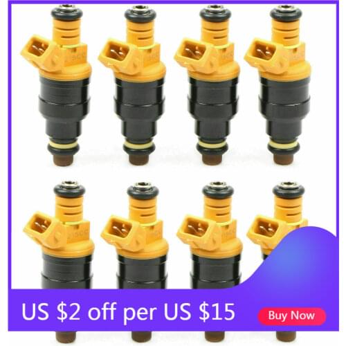 TIANBANG 8pcs Fuel Injectors 0280150943 FJ713 For 01-03 Ford F-150 4.6L 5.0L 5.4L 5.8L/02-04 Mustang 4.6L/02-05 Excursion 5.4L
