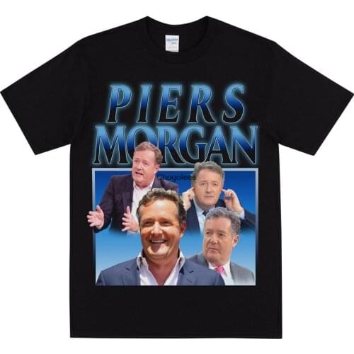 PIERS MORGAN Homage T shirt Mens Tshirt Womens T Shirt Rare Tshirt Retro TeeTshirts Top Funny Tshirt Vintage Tees 90s T shirts