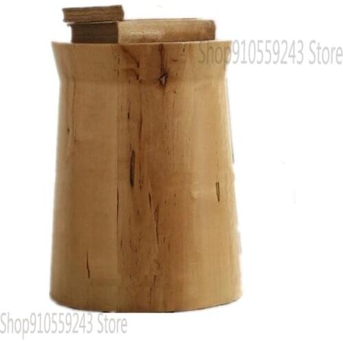 Customized Shipping Nordic Small Coffee Table Wooden Pier Side Table Living Room Sofa Side Table Wooden Stake Coffee Table Simpl