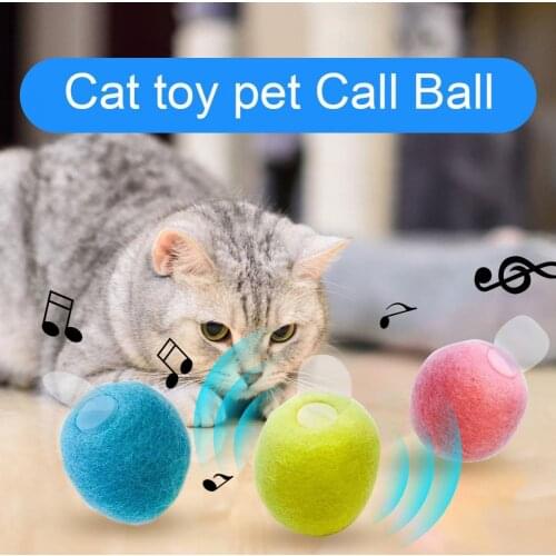 Pet Interactive Safe Cat Barking Ball Toy Pet Product Pet Ball Toy Pet Interactive Safe Cat Barking Ball Toy Pet Product