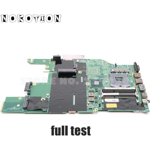 NOKOTION FRU 04W0720 Laptop Motherboard For Lenovo ThinkPad E520 Main board HM65 UMA DDR3 100% tested
