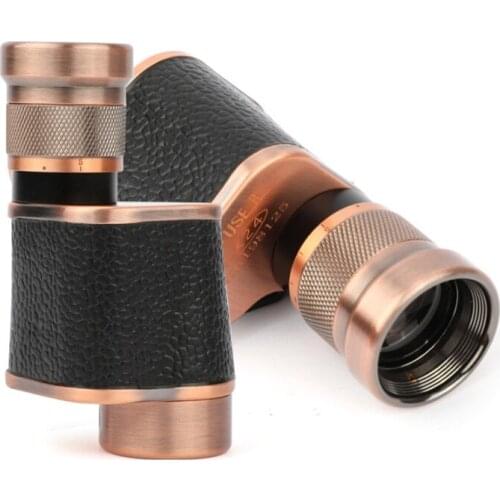 High quality new handheld miniature spotting telescope 8x24 outdoor high power spotting non-infrared night vision telescope