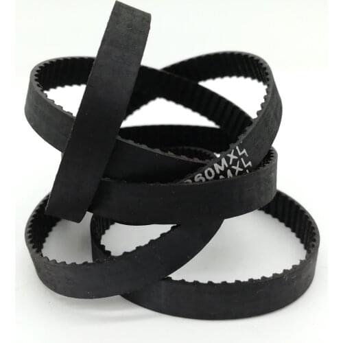 10pcs/lot, MXL Timing Belt, Closed-loop, B59MXL, 3mm 6mm width