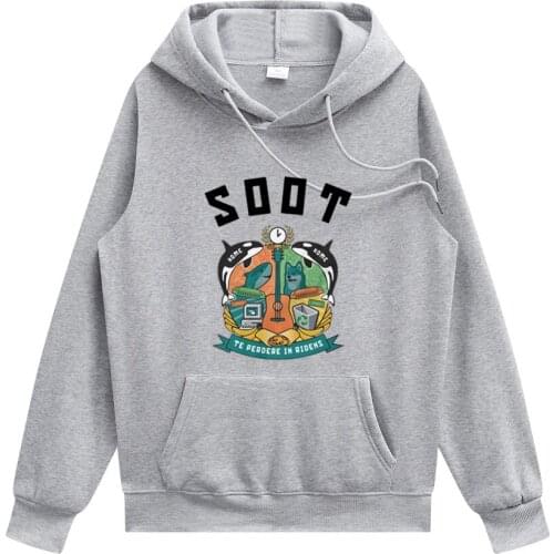 High Quality Fashion brand Hip Hop Men Hoodies casual Men hooded Funny printing Hoodies Sweatshirt Male Wilbur Soot Hoody