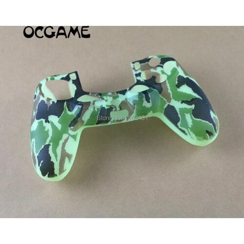 OCGAME 30pcs/lot High quality Soft Silicone Rubber Case Thicker Skin Protective Cover for PS4 Controller