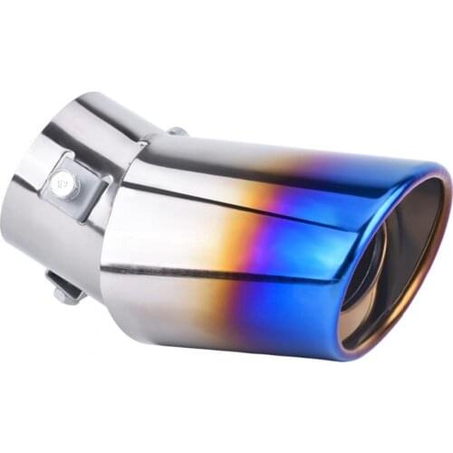 Exhaust Tip Surface Polishing Anti-rust Stainless Steel Sound-absorbing Muffler for Corolla