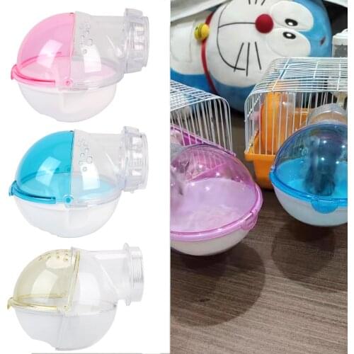 Bath Sand Room House Bathroom Cage Box For Hamster Mouse Toilet For Small Animal Pets Supplies