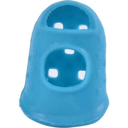 10PCS Finger Sleeve Silicone Glove AntiSlip Finger Protection Guitar Accessories