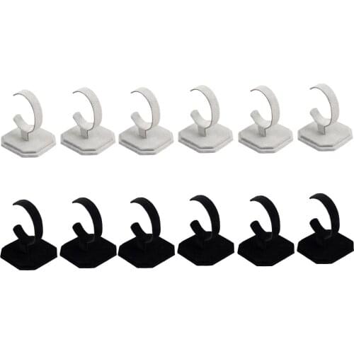 12pcs Elegant C Type Jewelry Holder Stand for Watch Wrist Watch Bangle Bracelets, Perfect Showing Stand to your Jewelry