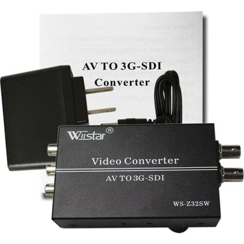 2019 New Style SDI Converter Adapter CVBS 3D decoding to SDI Support Full-HD / SD-SDI / 3G-SDI 2 SDI Ports Free Shipping