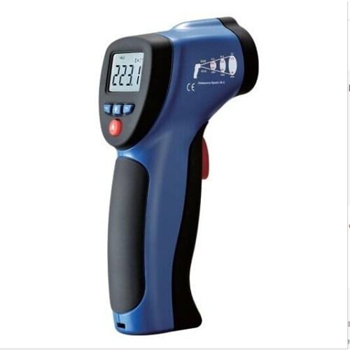 CEM DT-880 Non-Contact LCD Digital Infrared Food Thermometer with Red/Green LED indication Temperature Gun Free shipping