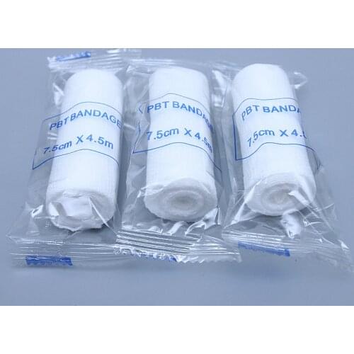 Elastic Bandage First Aid Kit Gauze roll Wound Dressing Medical Nursing Emergency Care Bandages