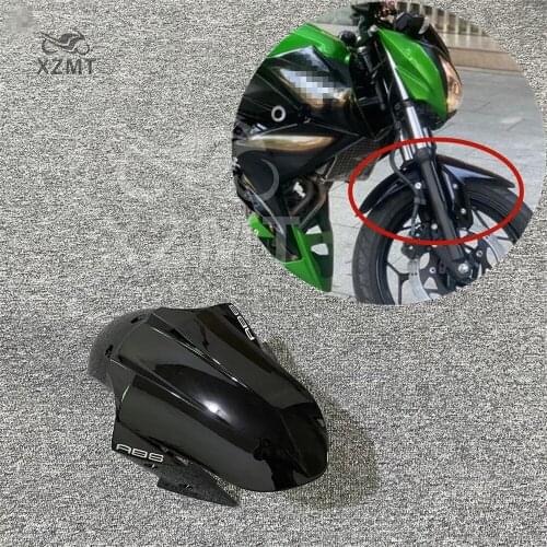Glossy Black Fairing Front Fender Mudguard Cover Panel Fit For Kawasaki Ninja300R EX 300 ZX300 Z250 Z300 Z3 2013 2014 2015 16 17