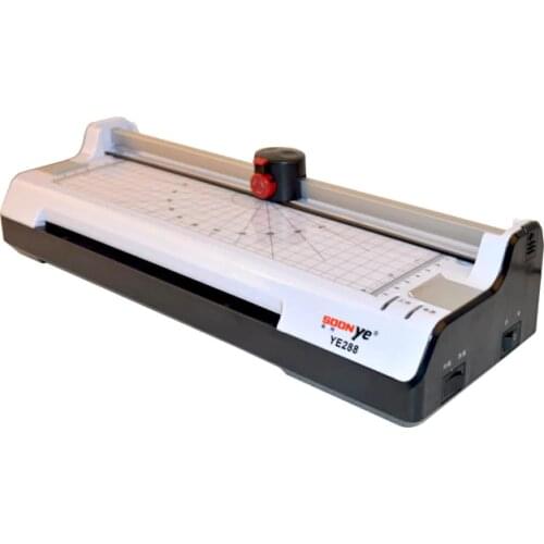 YE288 Smart Photo Laminator A4 Laminating Machine Laminator Sealed Plastic Machine Hot And Cold Laminator Photo Cutter