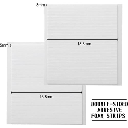 3mm Thickness Sheets Double-Sided Adhesive Foam Strips To Craft Projects for Cardstock Diy Scrapbooking Card Making