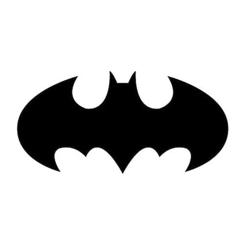 BATMAN Bat Man Metal Table 30cm x 60cm